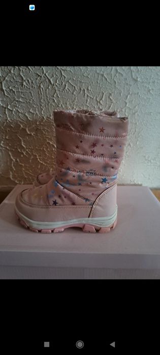 Buty zimowe rozmiar 25 dla dziewczynki