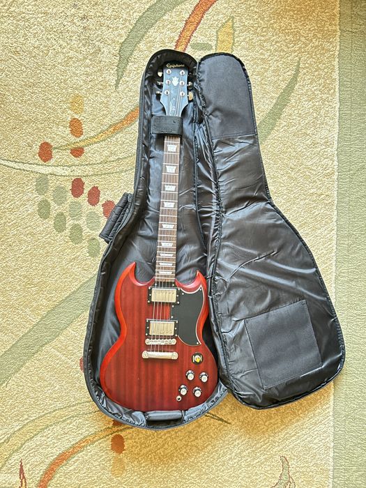 Epiphone SG G-400+pokrowiec+stojak