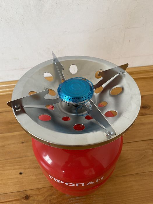 Продам балон з пальником для кемпінгу