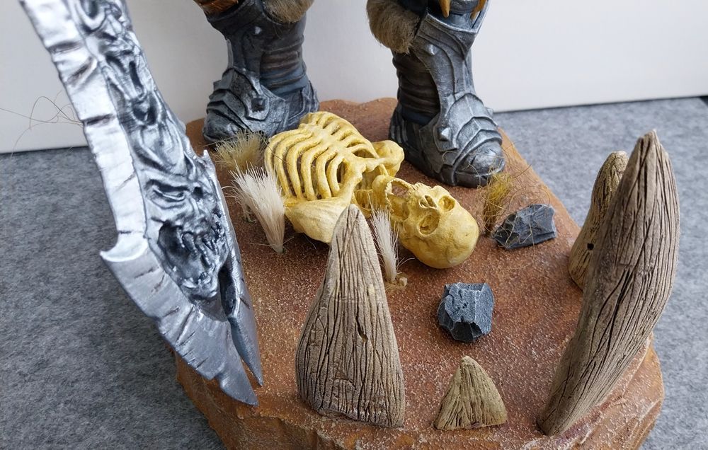 Darksiders - War, 3D PLA, diorama, playstation