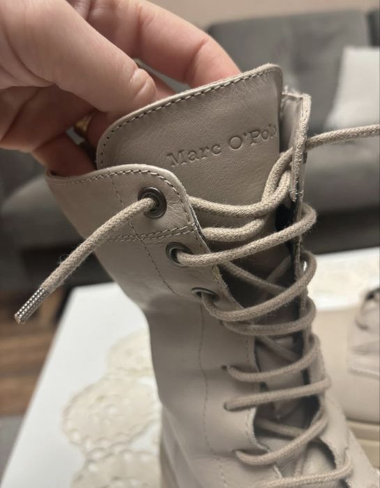 Buty sznurowane Marc O’Polo jak nowe