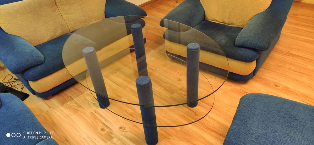 Stolik szklany kawowy