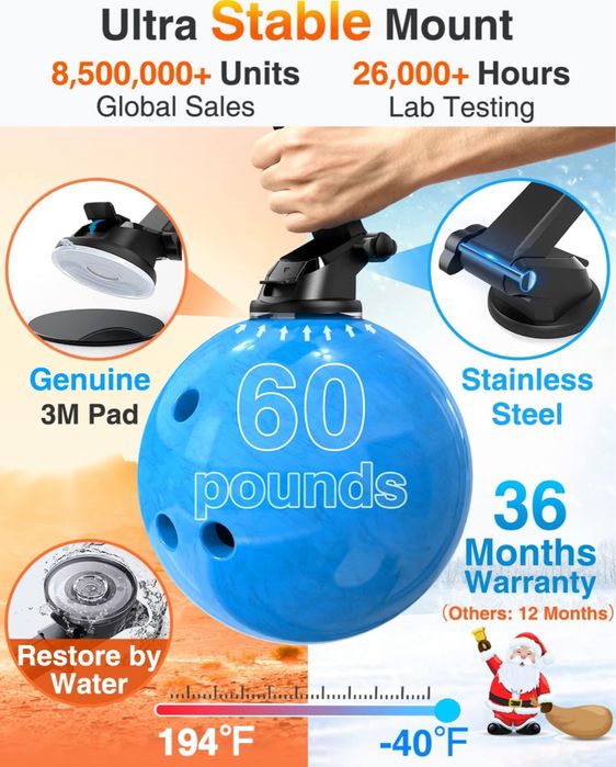 Vanmass samochodowy uchwyt na telefon komórkowy