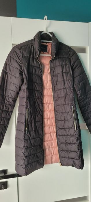 Kurtka czarna parka Mohito 34 jak 36