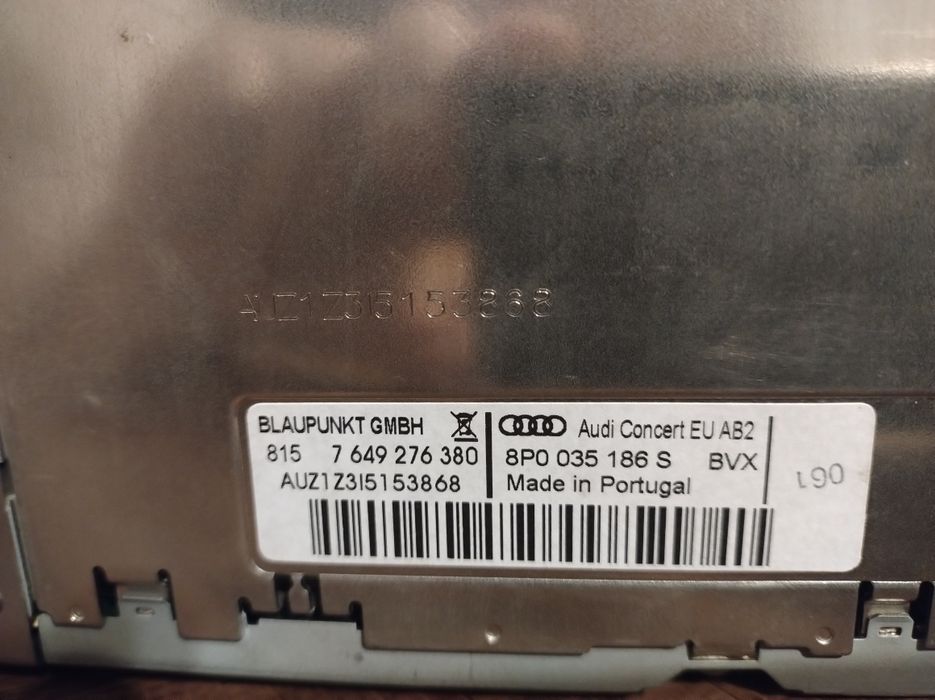 Radio samochodowe Audi