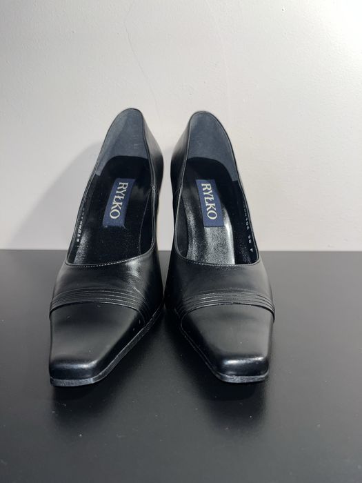 Szpilki skórzane Rylko damskie 38