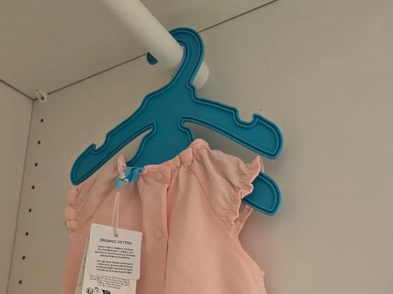 Cabide Duplo Espaço Economizado para Crianças