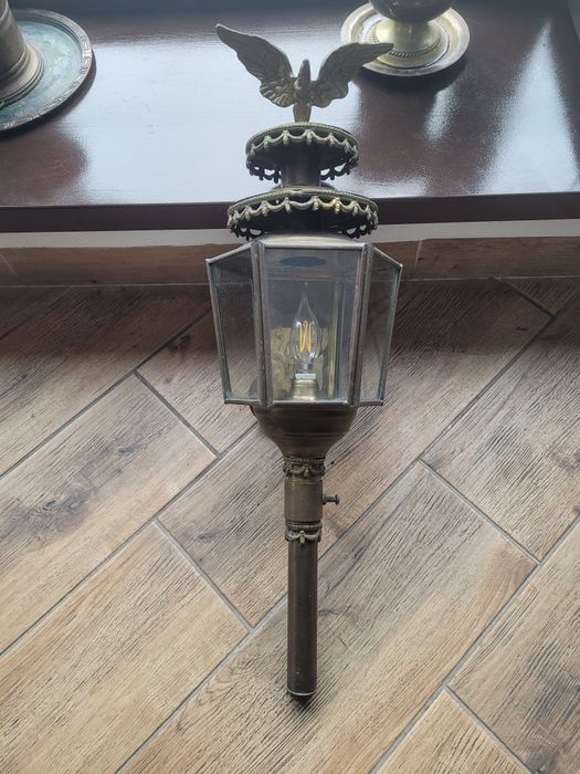 Світильник латунь,  бронза антикварний