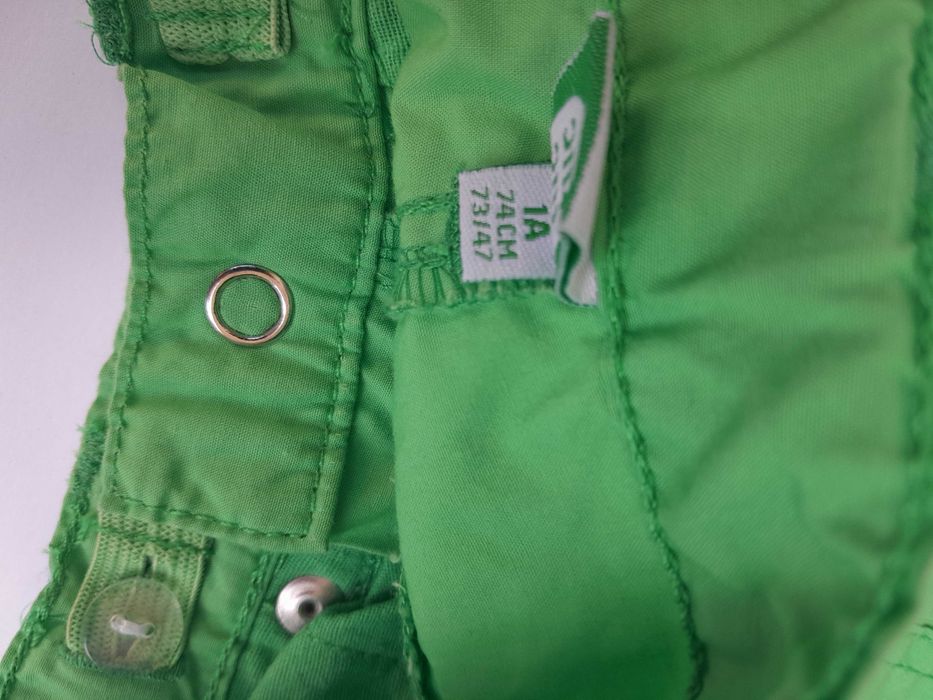 Calças Verdes TUC TUC 74cm 1 ano 12 meses