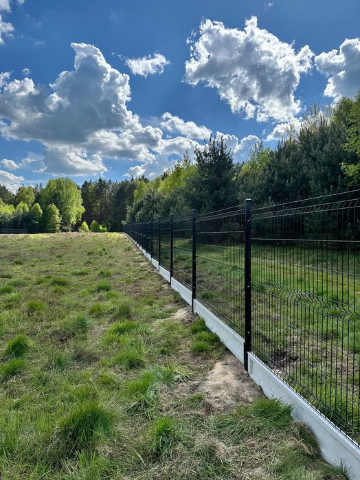 Ogrodzenie Panelowe 3D 153 Podmurówka Najtaniej Brama Furtka