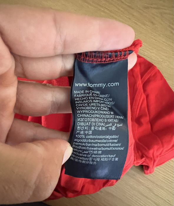 Polo de manga curta Tommy Hilfiger M size