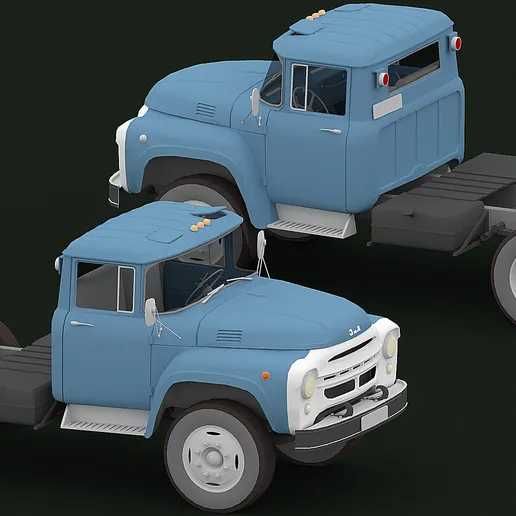 Масштабная модель ЗиЛ-130