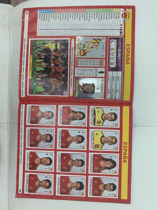 Caderneta Euro 2012 Panini-Completa