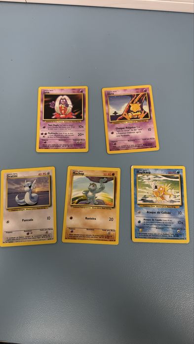 Cartas pokemon primeira geração
