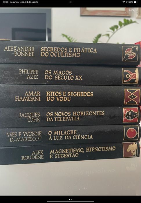 Conjunto de 20 livros de história, ciências, dicionário e outros