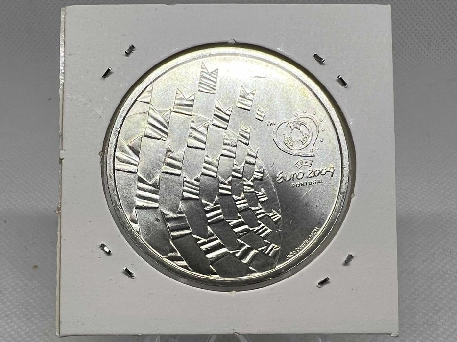 Portugal 2003 - 8 Euros Prata - Os Valores Do Futebol - Futebol é Festa