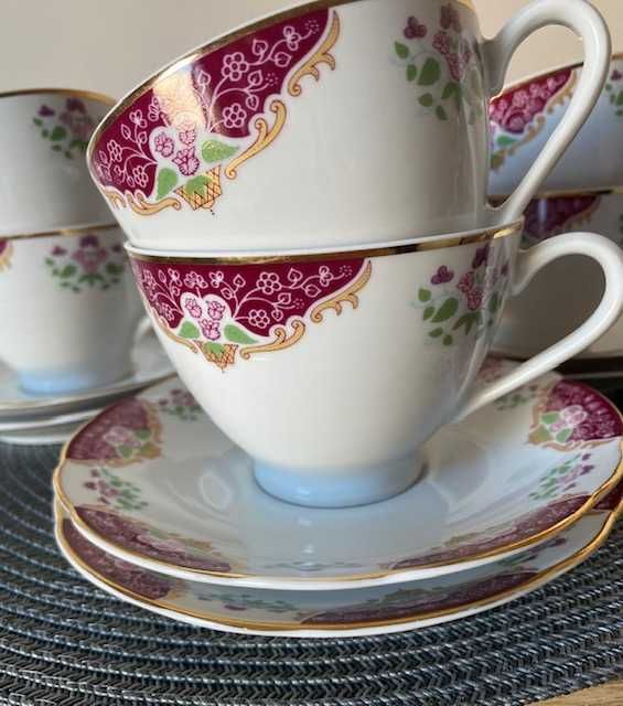 Porcelanowy serwis do kawy Ćmielów