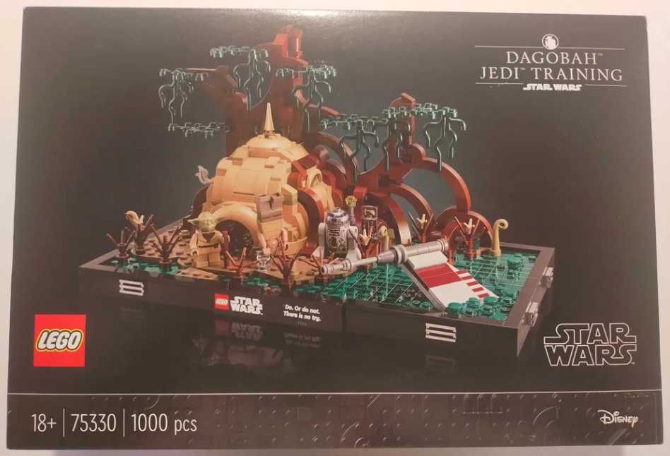 LEGO 75330 Star Wars - Diorama: Szkolenie Jedi na Dagobah