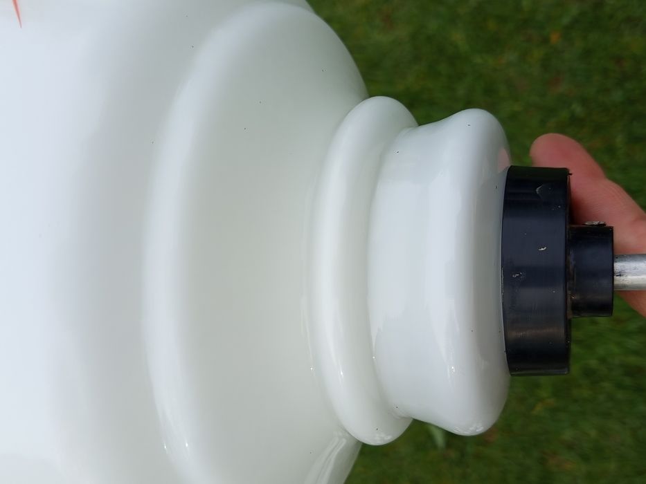 Retro lampa sufitowa -prl