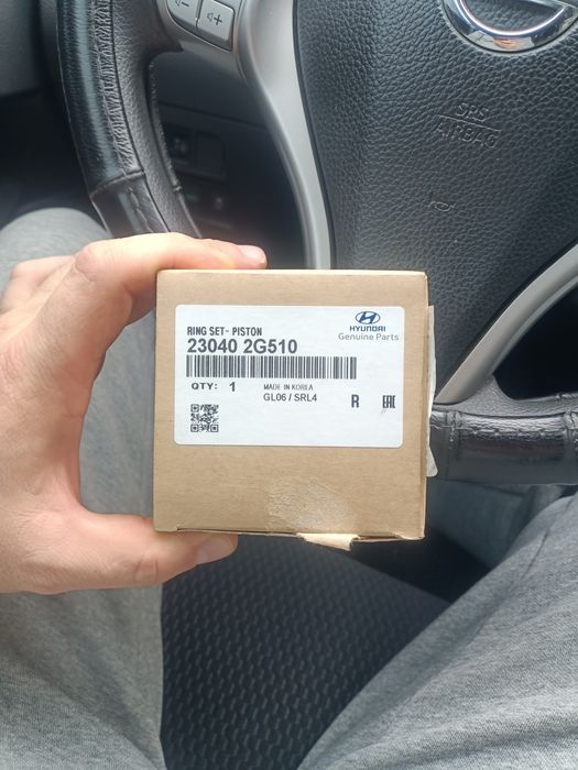 Кольца поршневые хюндай соната LF