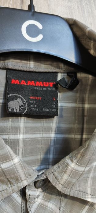 Koszula na krótki rękaw MAMMUT róż L