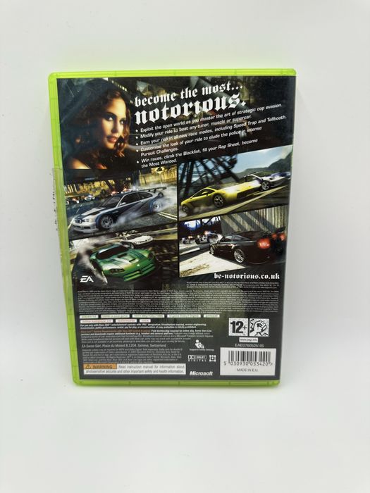 Gra need for speed most wanted na konsole Xbox360