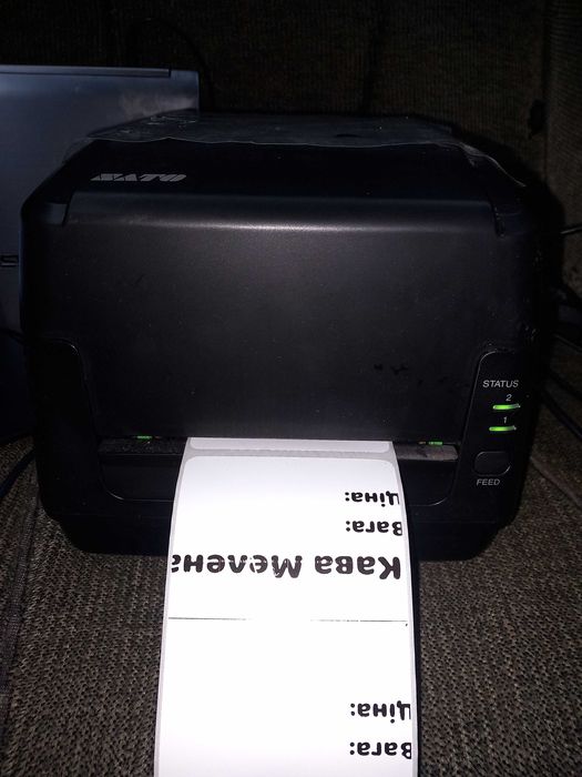 Термопринтер етикеток SATO WS408