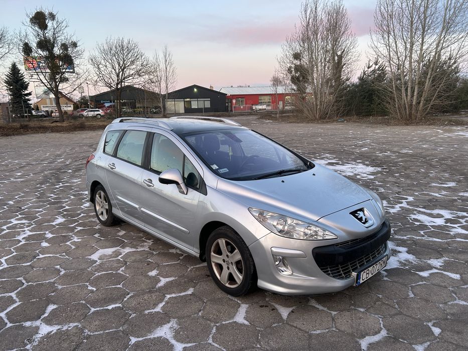 Peugeot 308 SW 1.6 HDI Salon Polska kombi bez rdzy Isofix ZAMIANA