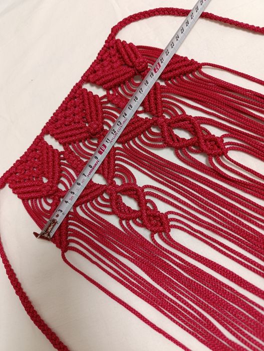 Дитячий пояс макраме