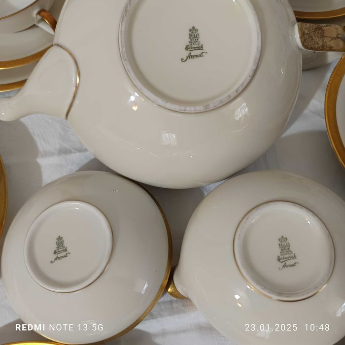 Zestaw kawowy porcelana
