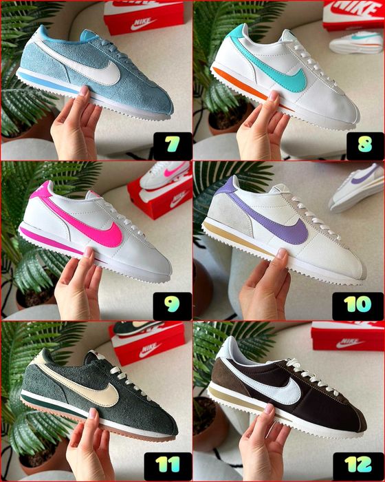 ‼️БЕЗ ПЕРЕДПЛАТИ Стильні Кросівки Nike Cortez у різних кольорах | Розміри 36 - 45‼️