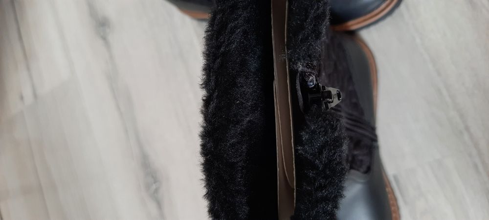 H&M buty botki kozaki dziewczęce  czarne r 32 20 cm