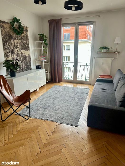 Do wynajęcia 2-pokojowe mieszkanie 47 m² | Centrum Szczecina | parking