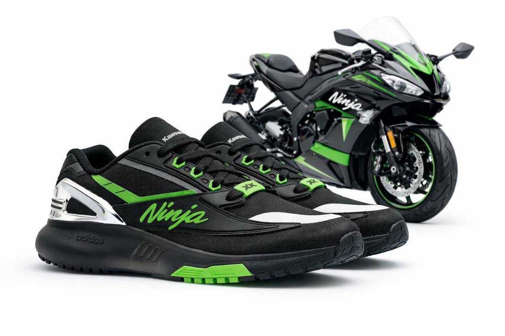 Кросівки Adidas ZX 5K BOOST Kawasaki x Ninja (Кавасакі)