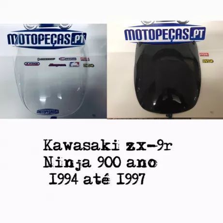 Viseira kawasaki zx9r Ninja 900 r 1994 / 1997 vidro bolha moto pecas