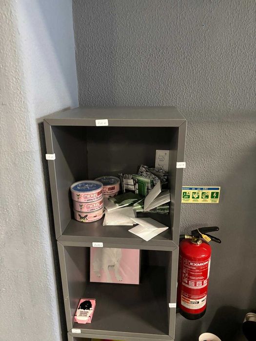 cubos de arrumação