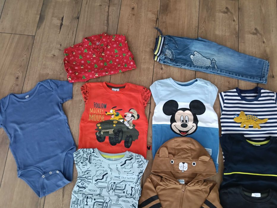 Paka ubrań dla chłopca r.92/98