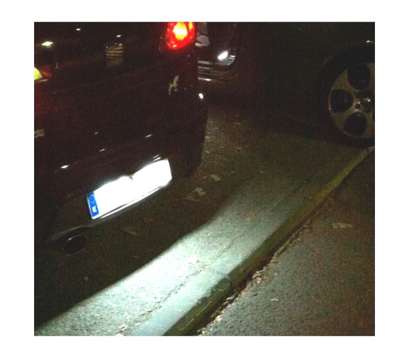 LUZES DE MATRICULA LED AUDI A3 S3 09-12