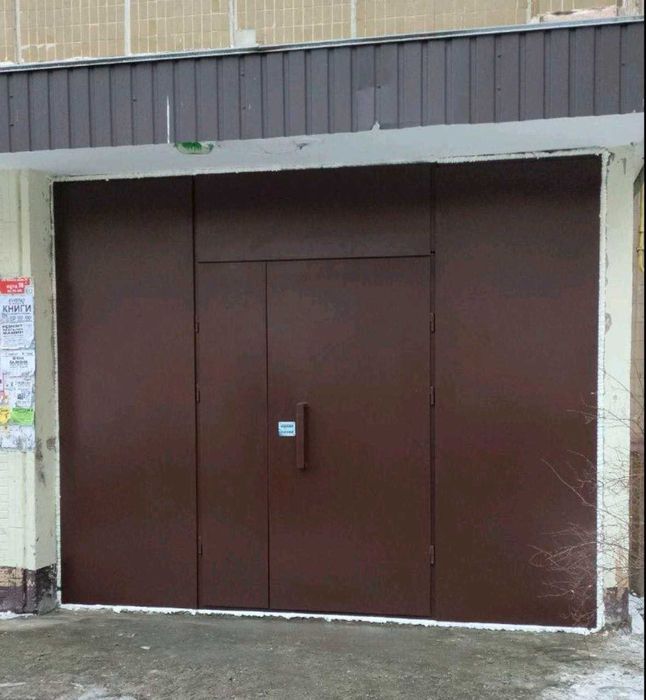 ТЕХНІЧНІ металеві двері, двері в гараж, металлическая дверь на заказ