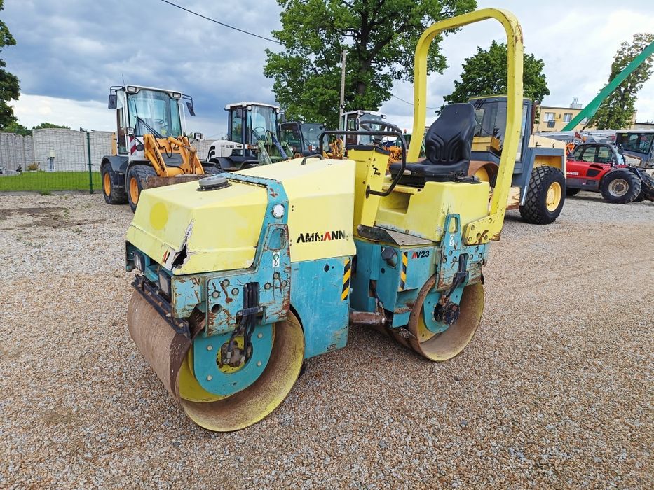 Walec Ammann  AV23 waga 2.2t nie Bomag Hamm Dynapac