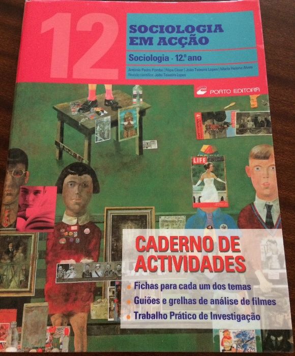 Caderno de Atividades de Sociologia 12º ano (como novo)