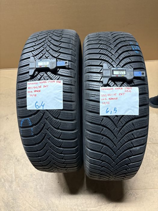 2x 185/60R15 84T HANKOOK WINTER I*cept RS-2 opony zimowe M+S 3PMSF
