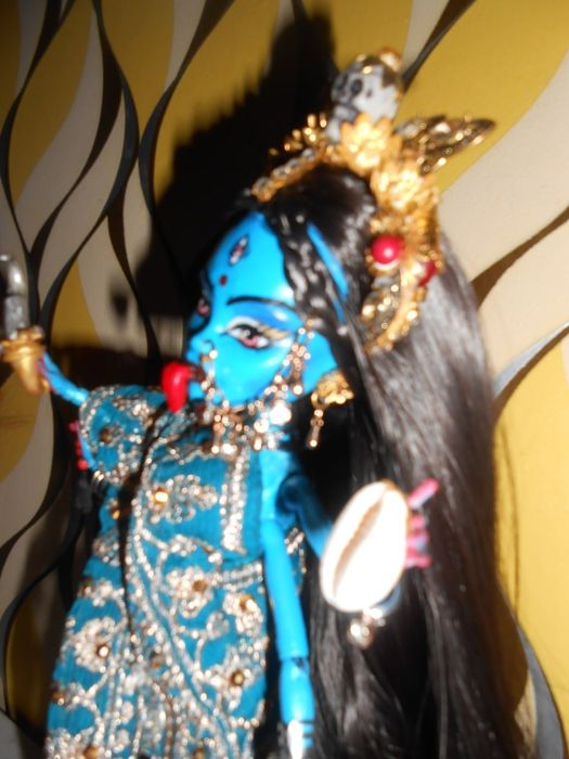 Лялька Богиня Калі. OOAK на ляльці Monster high/Монстер хай