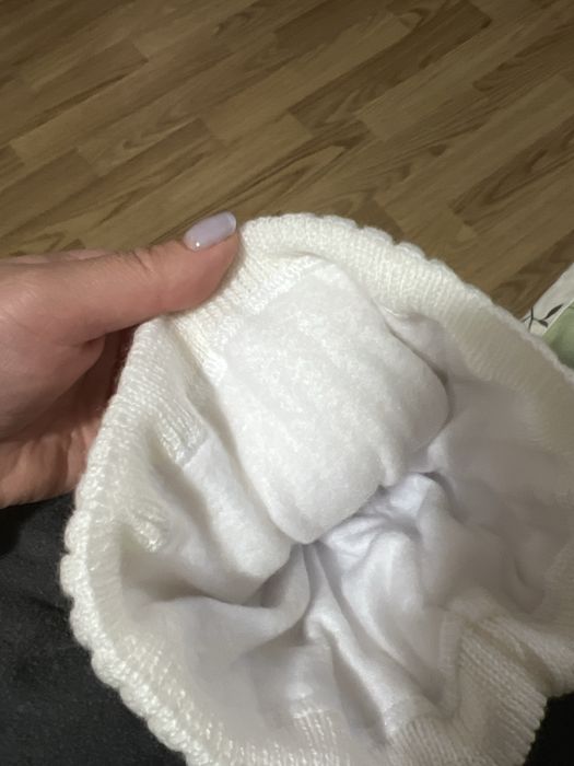 Шапка зимова для дівчинки
