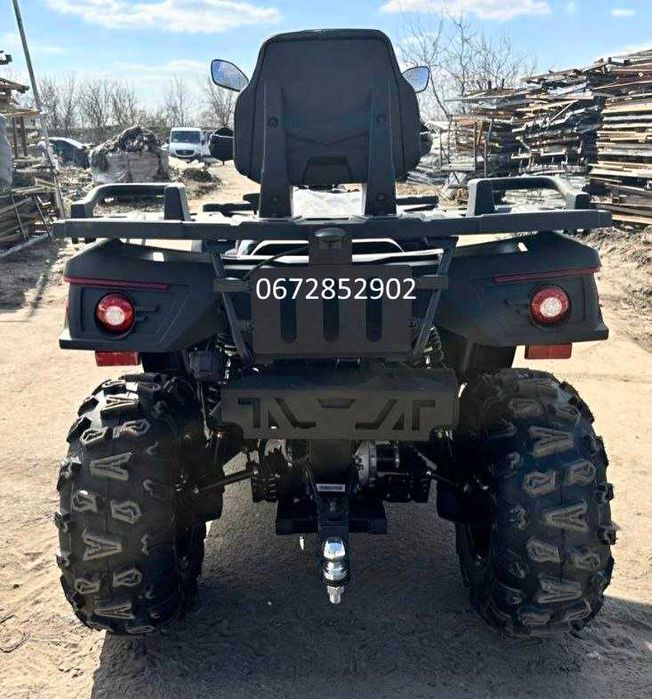 Квадроцикл Linhai ATV 650 L EFI EPS (4х4, 600 см³, електропідсилювач EPS) інжектор BOSCH, лебідка, фаркоп, литі диски 14 Безкоштовна доставка, Лінхай