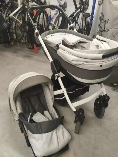 Wózek jedno i nosidełko maxi cosi