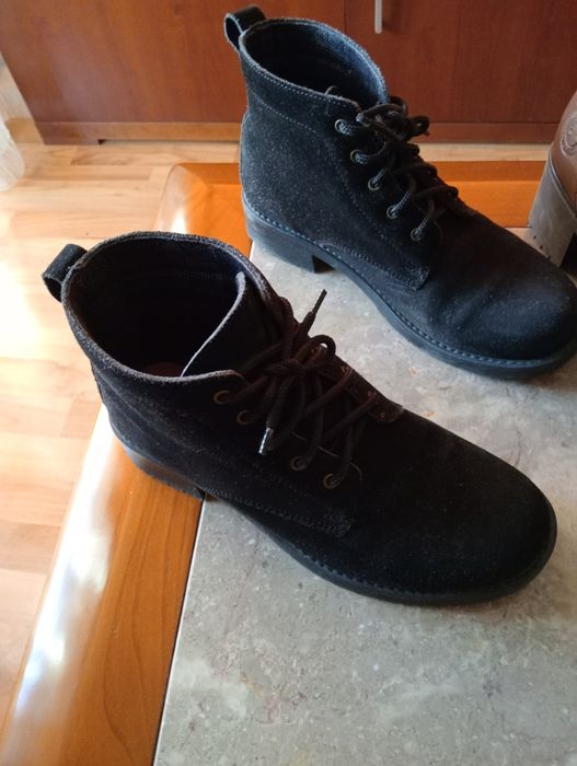 Botins camurça mulher