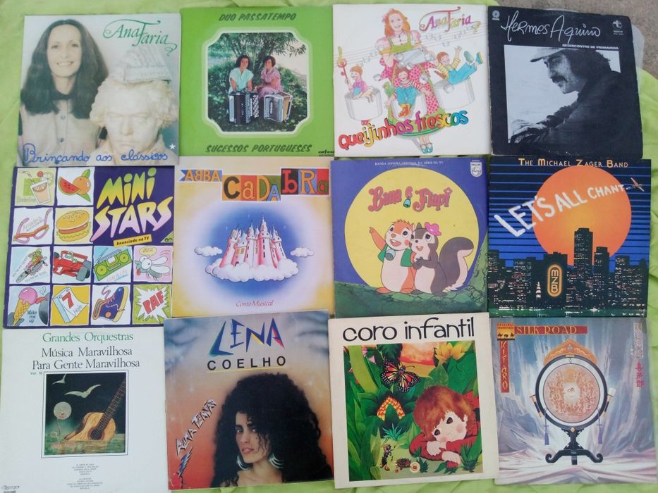 12 discos incluindo Lena coelho