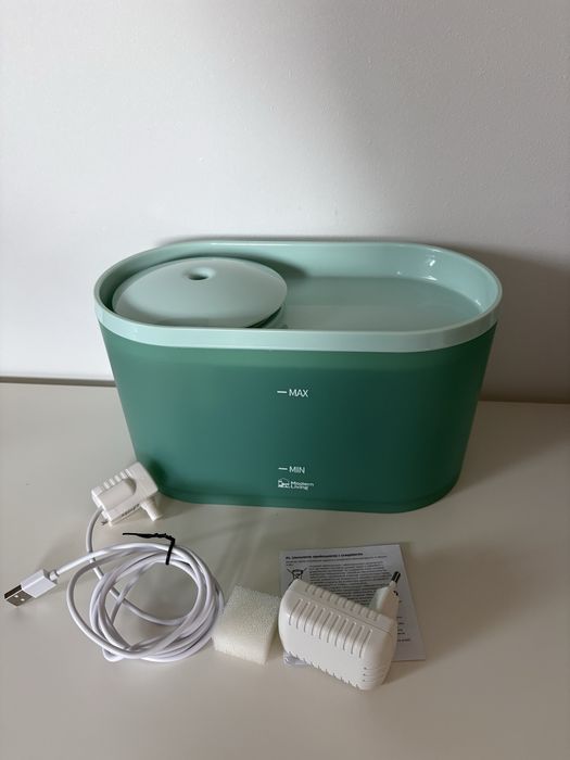 Modern Living Nowoczesna, jasnozielona fontanna do picia