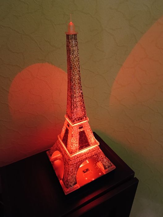 3D-пазл-нічник Ravensburger Нічна Ейфелева вежа виробник Німеччина